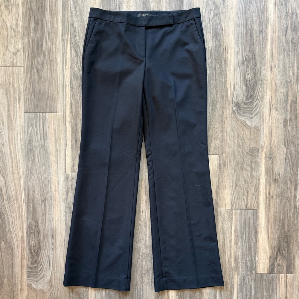 Ann Taylor Black Trousers Size 6